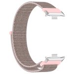 For Xiaomi Mi Band 8 Pro Nylon Loop Metal Connector Watch Band(Pink) - Image 4