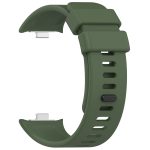 For Redmi Watch 4 Solid Color Silicone Sports Watch Band(Dark Green) - Image 2