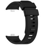 For Redmi Watch 4 Solid Color Silicone Sports Watch Band(Black) - Image 2
