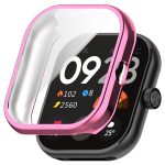 For Redmi Watch 4 Full Package TPU Electroplated Watch Protective Case(Pink)