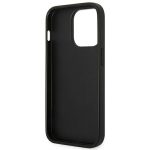 Karl Lagerfeld Saffiano Karl`s Head Patch Back Cover Σιλικόνης Μαύρο (iPhone 14 Pro) - Image 2