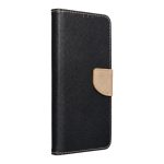 Fancy Book για SAMSUNG A13 5G / A04S μαύρο / χρυσό