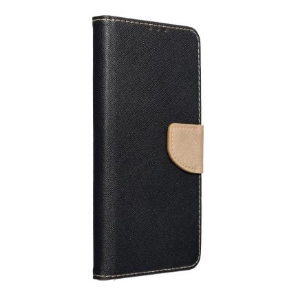 Fancy Book για SAMSUNG A13 5G / A04S μαύρο / χρυσό