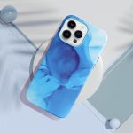 Δερμάτινη Θήκη Mag για IPHONE 14 PRO μπλε splash - Image 4
