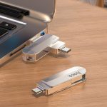 HOCO pendrive Wide UD10 USB + Typ C 64GB USB3.0 - Image 7