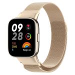 For Xiaomi Redmi Watch 3 / Mi Watch Lite 3 Milanese Metal Watch Band(Champagne)