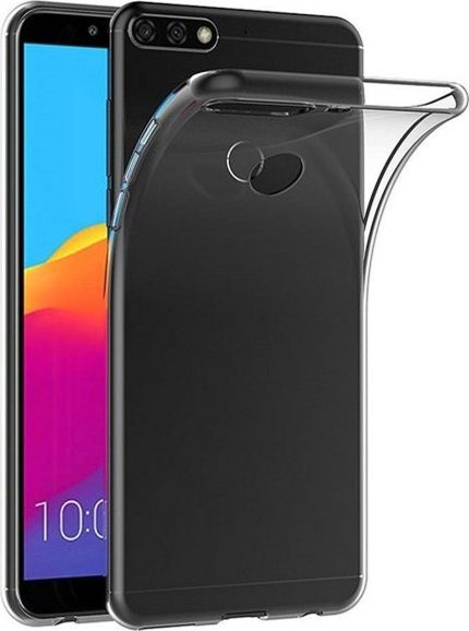 Roar Back Cover Σιλικόνης Διάφανο (Huawei Y7 2018)