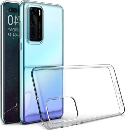 0.5mm Back Cover Σιλικόνης Διάφανο (Huawei P40)