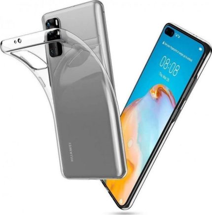 Back Case Ultra Slim 0,5mm for Huawei P40 Pro διάφανο