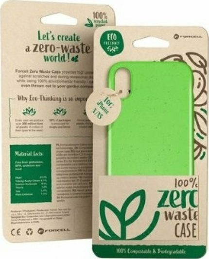 Forever Zero Waste Case Bio Back Cover Συνθετική Πράσινο (Huawei Y5 2019)