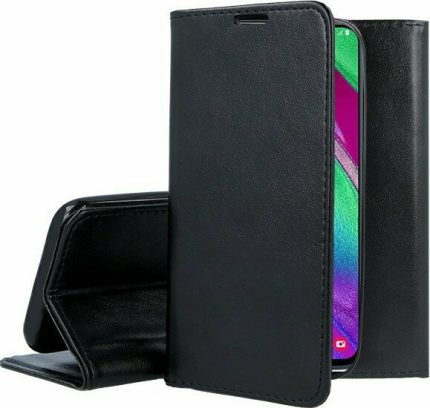Forcell Magnet Book Δερματίνης Μαύρο (Galaxy S10 Lite)