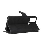For TCL 30 SE Skin Feel Magnetic Flip Leather Phone Case(Black) - Image 5