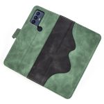 For TCL 30 SE / 305 / 306 Stitching Horizontal Flip Leather Phone Case(Green) - Image 3