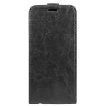 For TCL 30 SE/305/306 R64 Texture Single Vertical Flip Leather Phone Case(Black) - Image 3