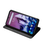 For TCL 30 SE / 306 / 305 / Aqous V6 / V6 Plus Skin Feel Magnetic Horizontal Flip Leather Phone Case(Black) - Image 4