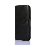 For TCL 30 SE/306/305 / Sharp Aqous V6/V6 Plus Crystal Texture Leather Phone Case(Black) - Image 2