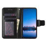 For TCL 30 SE/306/305 / Sharp Aqous V6/V6 Plus Crystal Texture Leather Phone Case(Black) - Image 3