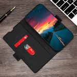 For TCL 305 / 30 SE / 306 & Sharp Aquos V6 / V6 Plus Ultra-thin Voltage Side Buckle PU + TPU Leather Phone Case(Black) - Image 4