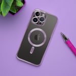 Θήκη Electro Mag Cover συμβατή με MagSafe για IPHONE 15 PRO MAX μωβ - Image 2