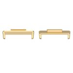 For Huawei Watch Fit 2 2 in 1 Metal Watch Band Connectors (Gold) - Image 2