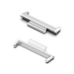 For Huawei Watch Fit 2 2 in 1 Metal Watch Band Connectors(Silver)