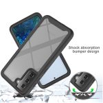 For Samsung Galaxy S21 5G Starry Sky Solid Color Series Shockproof PC + TPU Protective Case(Black) - Image 3