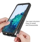 For Samsung Galaxy S21 5G Starry Sky Solid Color Series Shockproof PC + TPU Protective Case(Black) - Image 5