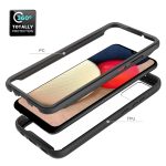 For Samsung Galaxy A02s (EU Version) Starry Sky Solid Color Series Shockproof PC + TPU Protective Case(Black) - Image 6