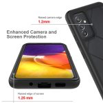 For Samsung Galaxy A82 5G Starry Sky Solid Color Series Shockproof PC + TPU Case(Black) - Image 4