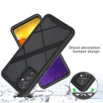 For Samsung Galaxy A82 5G Starry Sky Solid Color Series Shockproof PC + TPU Case(Black) - Image 6
