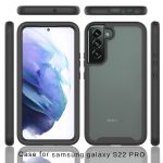 For Samsung Galaxy S22+ 5G Starry Sky Solid Color PC + TPU Phone Case(Black) - Image 3