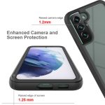 For Samsung Galaxy S22+ 5G Starry Sky Solid Color PC + TPU Phone Case(Black) - Image 5
