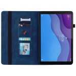 For Lenovo Tab M10 HD 2nd Gen TB-X306X Skin Feel Solid Color Zipper Leather Tablet Case(Blue) - Image 3