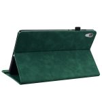 For Lenovo Tab M10 HD 2nd Gen TB-X306X Skin Feel Solid Color Zipper Leather Tablet Case(Green) - Image 5