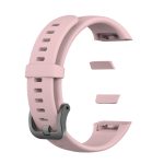 For Huawei Band 6 Silicone Watch Band(Pink Grey) - Image 4