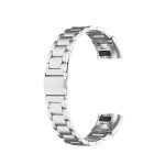 For Huawei Band 4 Pro (TER-B29S) / Band 3 Pro (TER-B29) / Band 3 (TER-B09) Three Beads Steel Wrist Strap Watchband(Silver) - Image 3