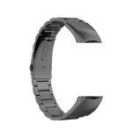 For Huawei Honor Band 4 (CRS-B19) / Honor Band 5 (CRS-B19S) Three Beads Steel Wrist Strap Watchband(Black) - Image 4
