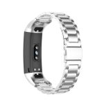 For Huawei Honor Band 4 (CRS-B19) / Honor Band 5 (CRS-B19S) Three Beads Steel Wrist Strap Watchband(Silver) - Image 2