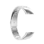 For Huawei Honor Band 4 (CRS-B19) / Honor Band 5 (CRS-B19S) Three Beads Steel Wrist Strap Watchband(Silver) - Image 4