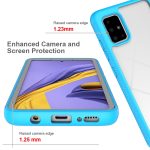 For Galaxy A31 Starry Sky Solid Color Series Shockproof PC + TPU Protective Case(Black) - Image 4