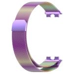 For Huawei Band 8 Milanese Metal Watch Band(Colorful) - Image 4