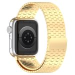 For Apple Watch Ultra 49mm Magnetic Buckle Stainless Steel Metal Watch Band(Gold) - Image 2
