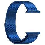 For Apple Watch Ultra 49mm Magnetic Buckle Stainless Steel Metal Watch Band(Blue) - Image 4