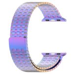 For Apple Watch Ultra 49mm Magnetic Buckle Stainless Steel Metal Watch Band(Colorful) - Image 3