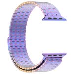 For Apple Watch Ultra 49mm Magnetic Buckle Stainless Steel Metal Watch Band(Colorful) - Image 4