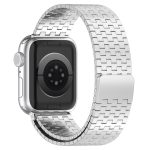 For Apple Watch Ultra 49mm Magnetic Buckle Stainless Steel Metal Watch Band(Silver) - Image 2