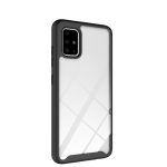 For Samsung Galaxy A51 5G Starry Sky Solid Color Series Shockproof PC + TPU Protective Case(Black) - Image 2