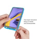 For Samsung Galaxy A51 5G Starry Sky Solid Color Series Shockproof PC + TPU Protective Case(Black) - Image 6