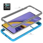 For Samsung Galaxy A71 5G Starry Sky Solid Color Series Shockproof PC + TPU Protective Case(Black) - Image 3
