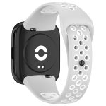 For Redmi Watch 3 Lite / Watch 3 Active Two Color Silicone Watch Band(Grey White) - Image 2